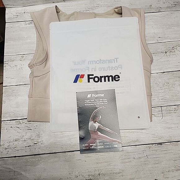 Forme Power Bra Posture Correcting Bra Obsidian Cloud Size M High Compression - Picture 10 of 10